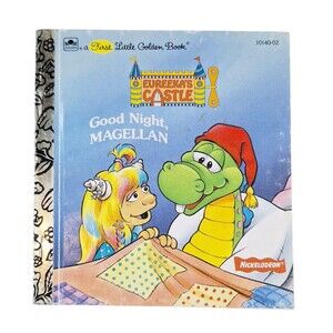 Eureeka’s Castle: Good Night Magellan -First Little Golden Book Nickelodeon 1992